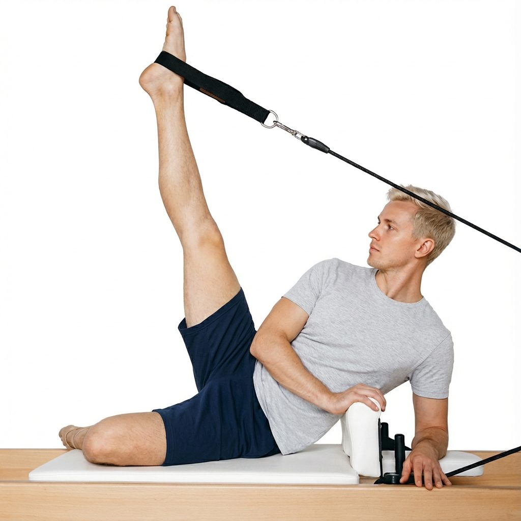 The Seren Studio Reformer set up in a home